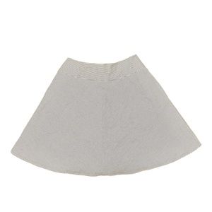 Ann Taylor Blue and White Striped Mini Skirt A line Size 12